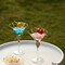 Premium Clear Stem Crystal Martini Glasses with Rim and Diamond-like Rhinestones, Elegant 10oz Glassware Set for Cosmopolitan, Vodka, Gin and Other Cocktails, Fancy Manhattan Drinkware